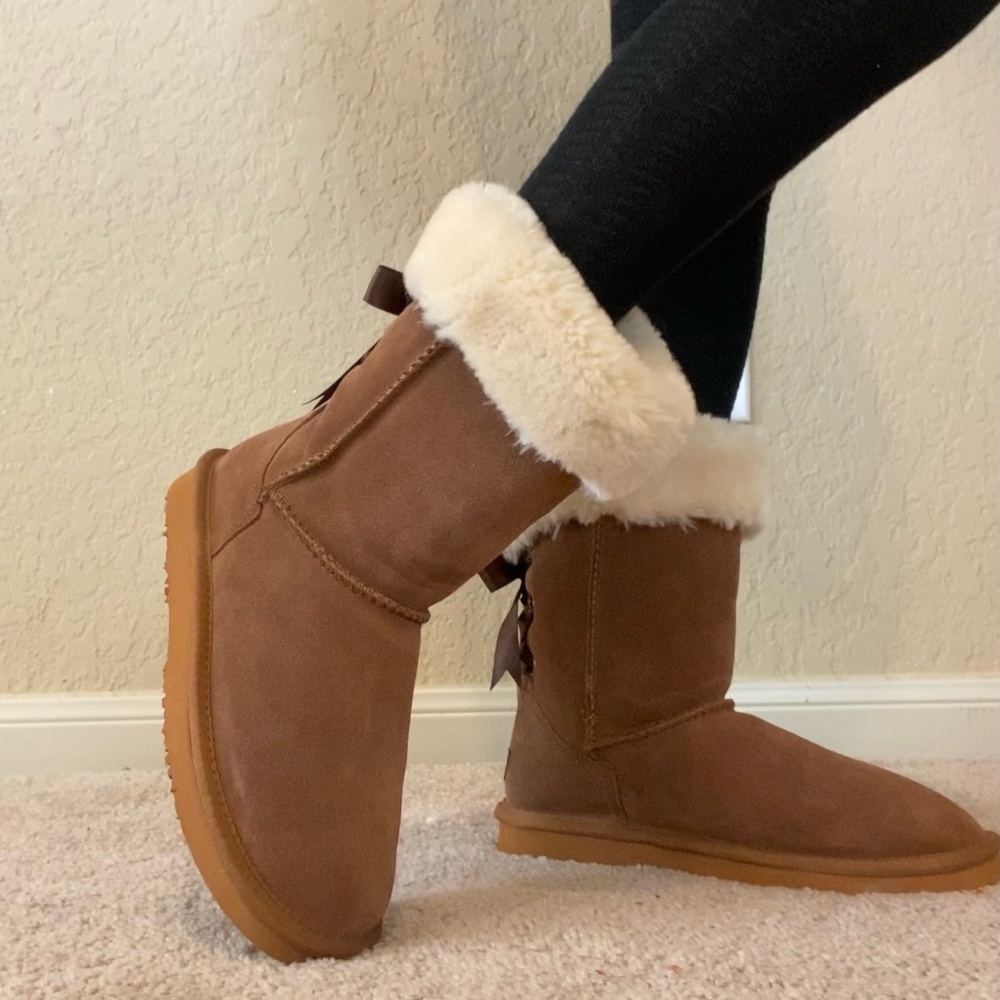 Lamo Brown Winter Boots- size 7